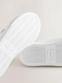 Next Standard Fit (F) Touch Fastening Smart Casual Trainers^BOY Sneakers|Sneakers