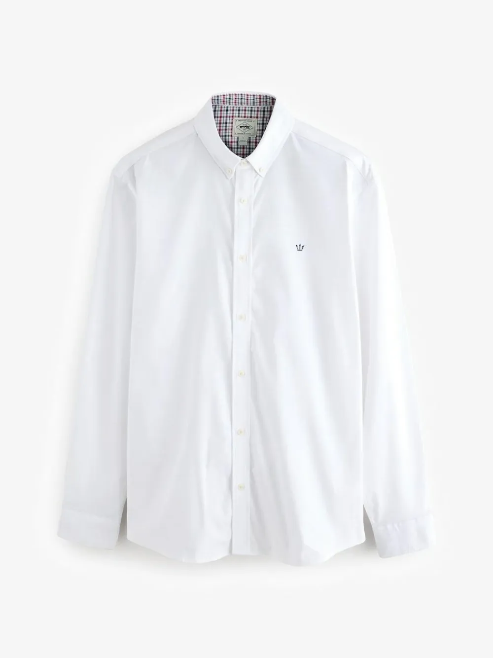 Discount Next White Stretch Oxford Long Sleeve Shirt