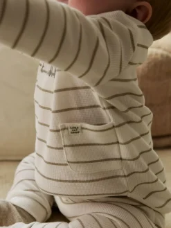 Next White Stripe Baby Gilet Top and Leggings Set (0mths-2yrs)^ Sets & Coords