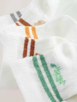 Best Next Baby Socks 5 Pack (0mths-2yrs) White Stripe