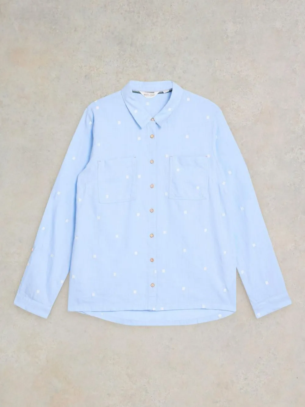 White Stuff Blue Sophie Shirt^Women Blouses & Shirts