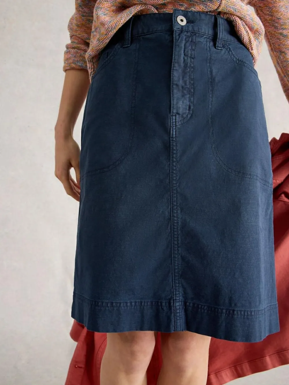 White Stuff Tia Chino Skirt^Women Skirts