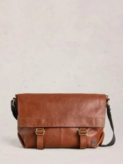 White Stuff Teddy Leather Messenger Bag^ Bags
