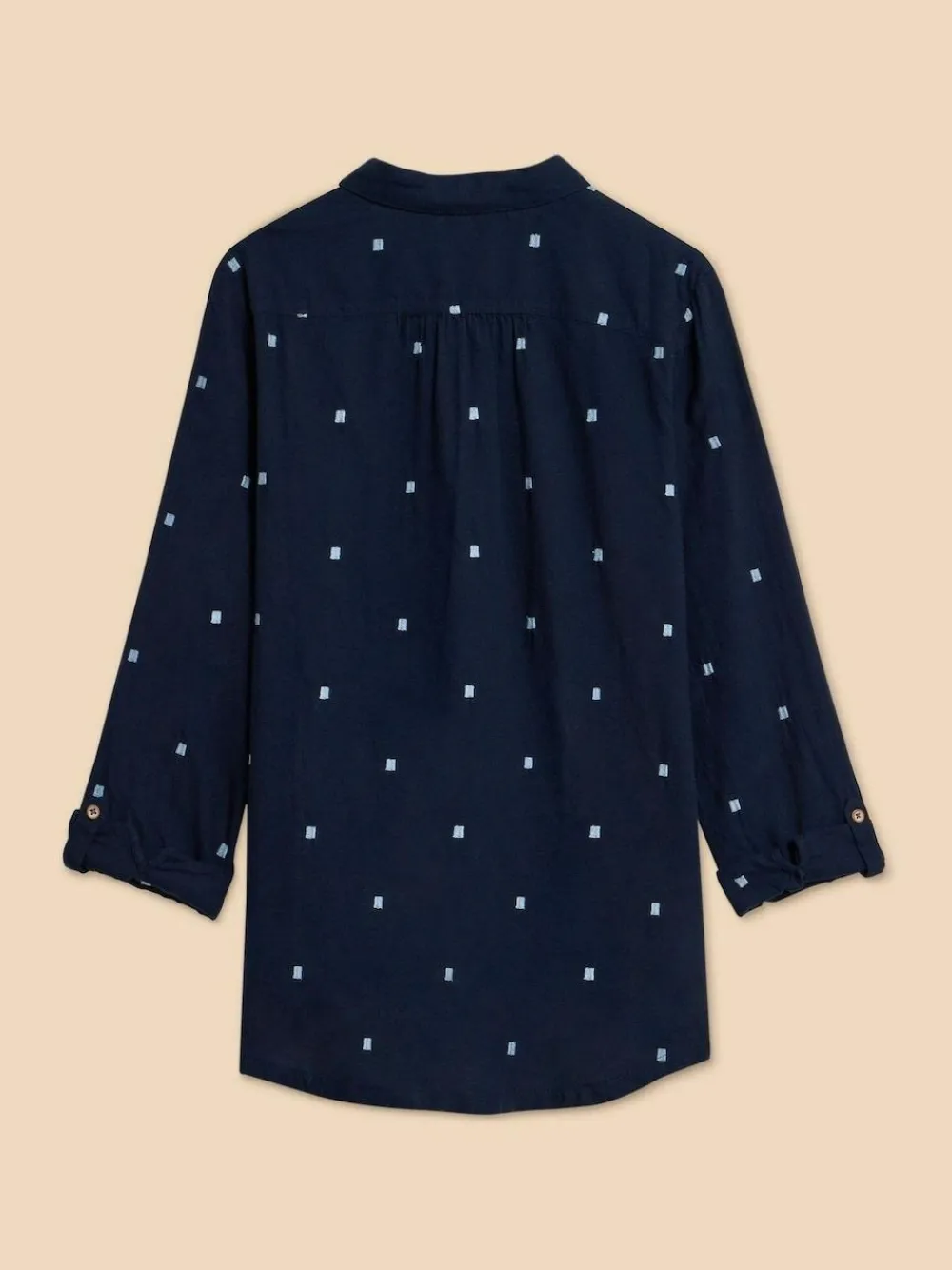 White Stuff Dark Blue Sophie Shirt