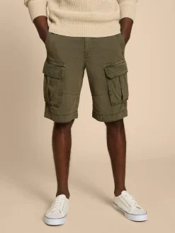 White Stuff 100% Cotton Halsall Cargo Shorts^ Shorts