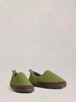 White Stuff Nylon Puffer Slippers^ Slippers|Slippers