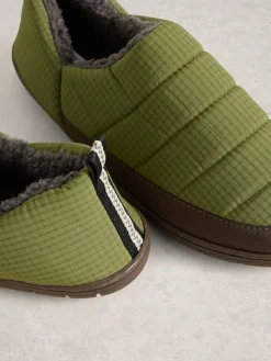 White Stuff Nylon Puffer Slippers^ Slippers|Slippers