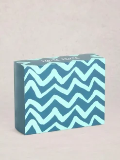 White Stuff Natural Bike Pattern Ankle Socks 4 Pack^ Socks|Socks