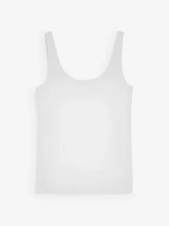 Next White Thick Strap Vest^Women Tops & T-Shirts