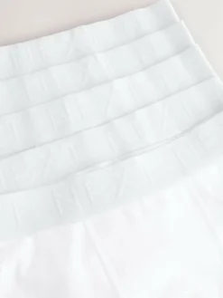 Next White Trunks 5 Pack (1.5-16yrs)^BOY Underwear