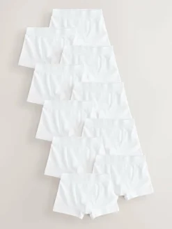 Next White Trunks 10 Pack (1.5-16yrs)^BOY Underwear