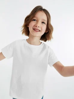 Next White T-Shirt (3-16yrs)^ Tops|T-Shirts