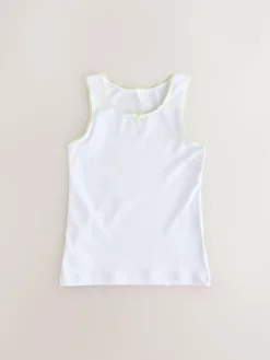 Next White Vests 5 Pack (1.5-16yrs)