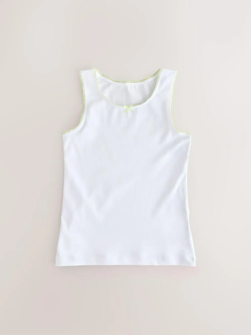 Next White Vests 5 Pack (1.5-16yrs)