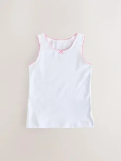 Next White Vests 5 Pack (1.5-16yrs)