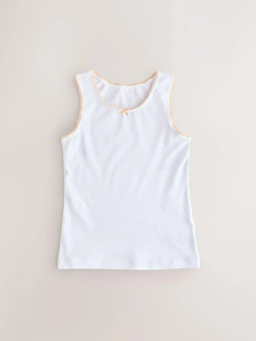 Next White Vests 5 Pack (1.5-16yrs)