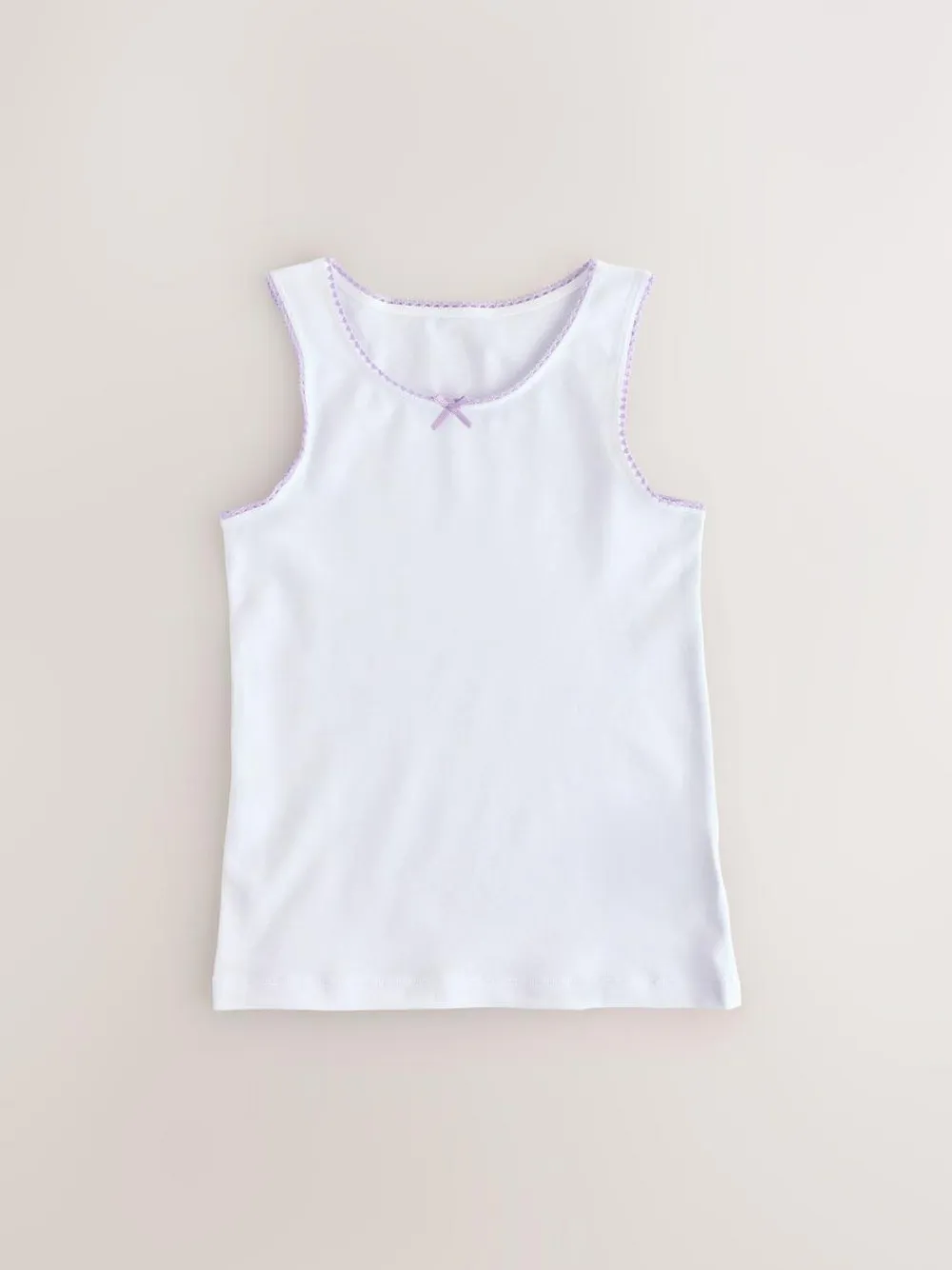 Next White Vests 5 Pack (1.5-16yrs)
