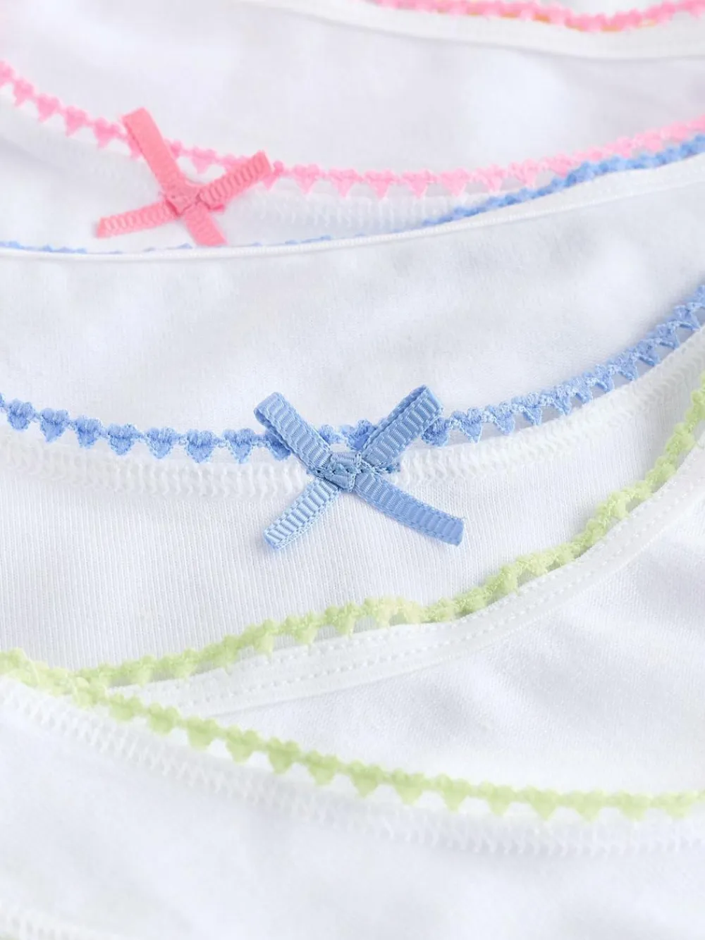 Next White Vests 5 Pack (1.5-16yrs)