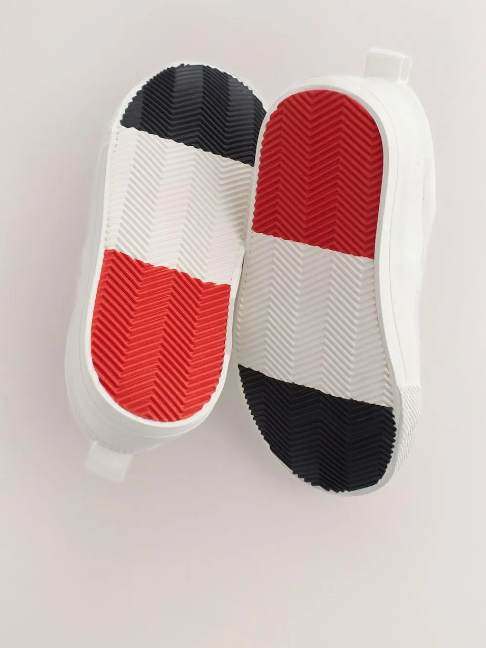 Sale Next Wide Fit (G) Two Strap Touch Fastening Trainers White