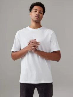 Next White/Black/Navy Regular Fit Essential Cotton T-Shirts 6 Pack^ Nightwear|Loungewear