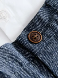 Next Shirt Shorts Braces & Bow Tie Set (3mths-9yrs)^BOY Occasionwear