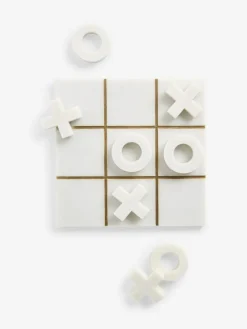 Clearance Next White/Gold Noughts And Crosses Game