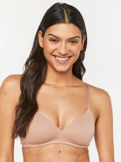 Next Pad Non Wire Cotton Blend Ultimate Comfort Bras 3 Pack^Women Bras