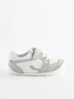 Clearance Next White/Neutral Standard Fit (F) Crawler Shoes