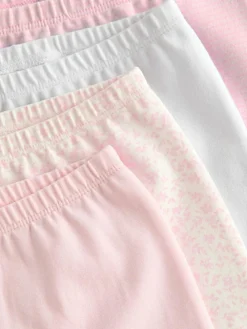 Next White/Pink Baby Leggings 4 Pack (0mths-2yrs)^ Pants & Leggings|Pants & Leggings