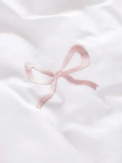 Next Bow Embroidered Duvet Cover and Pillowcase Set^ Bedsets & Duvet Covers