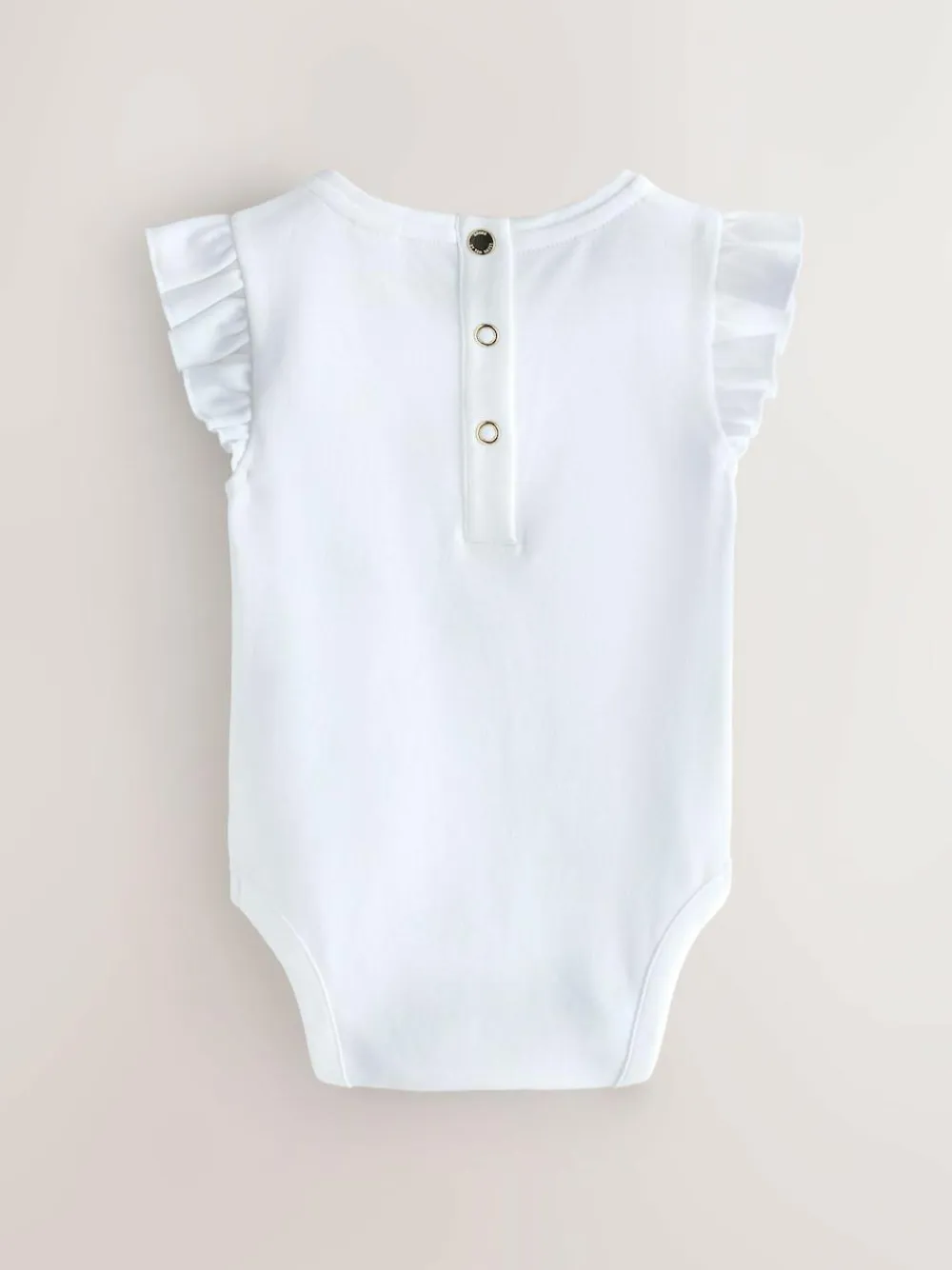 Baker by Ted Baker White/Pink Frill Bodysuits 2 Pack^ Bodysuits & Vests|Vests