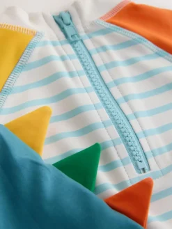 Next Short Sleeve Sunsafe Rash Vest and Swim Shorts Set (3mths-7yrs)^BOY Swimwear|Swimwear