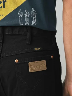 Discount Wrangler Original Fit 13MWZ Cowboy Cut 100% Cotton Jeans Black