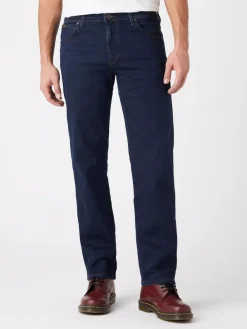 Wrangler Blue Black Straight Fit Texas Authentic Jeans^ Jeans|Jeans