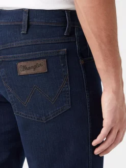Wrangler Blue Black Straight Fit Texas Authentic Jeans^ Jeans|Jeans
