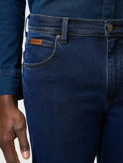 Clearance Wrangler Rustic Navy Straight Fit Texas Authentic Jeans