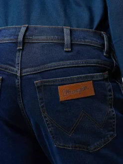 Clearance Wrangler Rustic Navy Straight Fit Texas Authentic Jeans