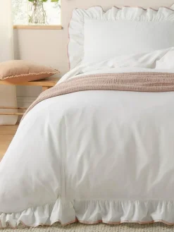 Wylder Blousey Cotton Ruffle Duvet Set^ Branded Bedlinen