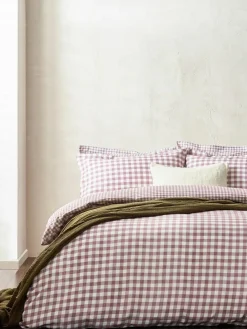Yard Barton Check Cotton Duvet Cover and Pillowcase Set^ Bedsets & Duvet Covers|Branded Bedlinen
