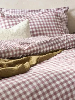 Yard Barton Check Cotton Duvet Cover and Pillowcase Set^ Bedsets & Duvet Covers|Branded Bedlinen