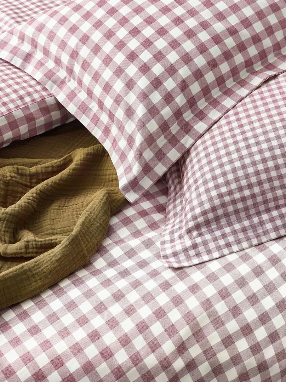 Yard Barton Check Cotton Duvet Cover and Pillowcase Set^ Bedsets & Duvet Covers|Branded Bedlinen