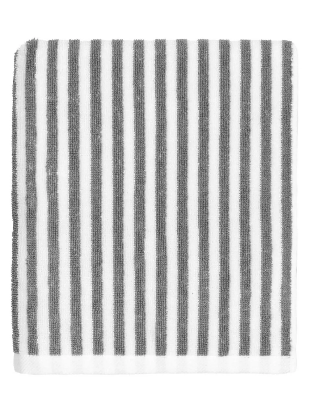 Discount Yard Hebden Striped Towel Grey