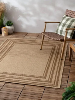 Yard Natural Camber Jute Effect Indoor/Outdoor Washable Rug^ Rugs & Runners
