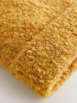 Sale Next Yellow Boucle Knitted Beanie Hat