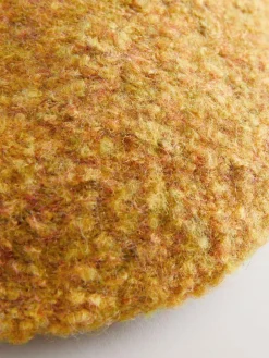 Sale Next Yellow Boucle Knitted Beanie Hat