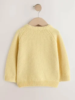 Next Chenille Knitted Crew Neck Jumper (3mths-7yrs)^BOY Knitwear|Knitwear