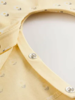 Online Next Baby Jersey Dungarees and Bodysuits Set 2 Piece (0mths-3yrs) Yellow Ditsy