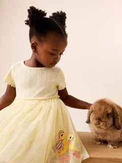Discount Next Yellow Duck Tutu Skirt Dress (3mths-7yrs)