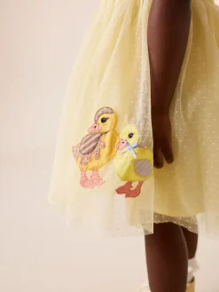 Discount Next Yellow Duck Tutu Skirt Dress (3mths-7yrs)