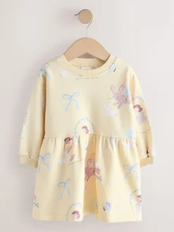 Hot Next Yellow Fairy Sweat Dress (3mths-7yrs)